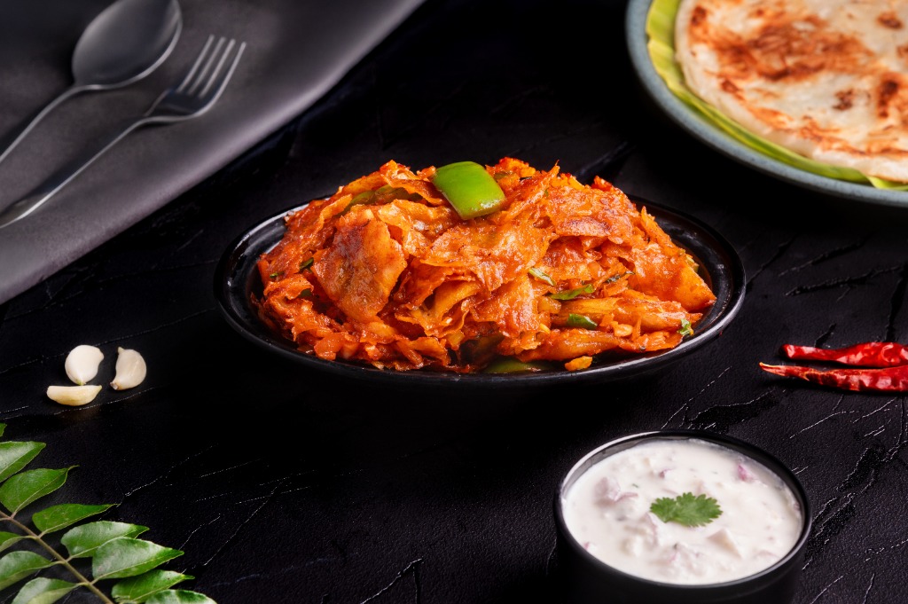 Chilli Kothu Parotta
